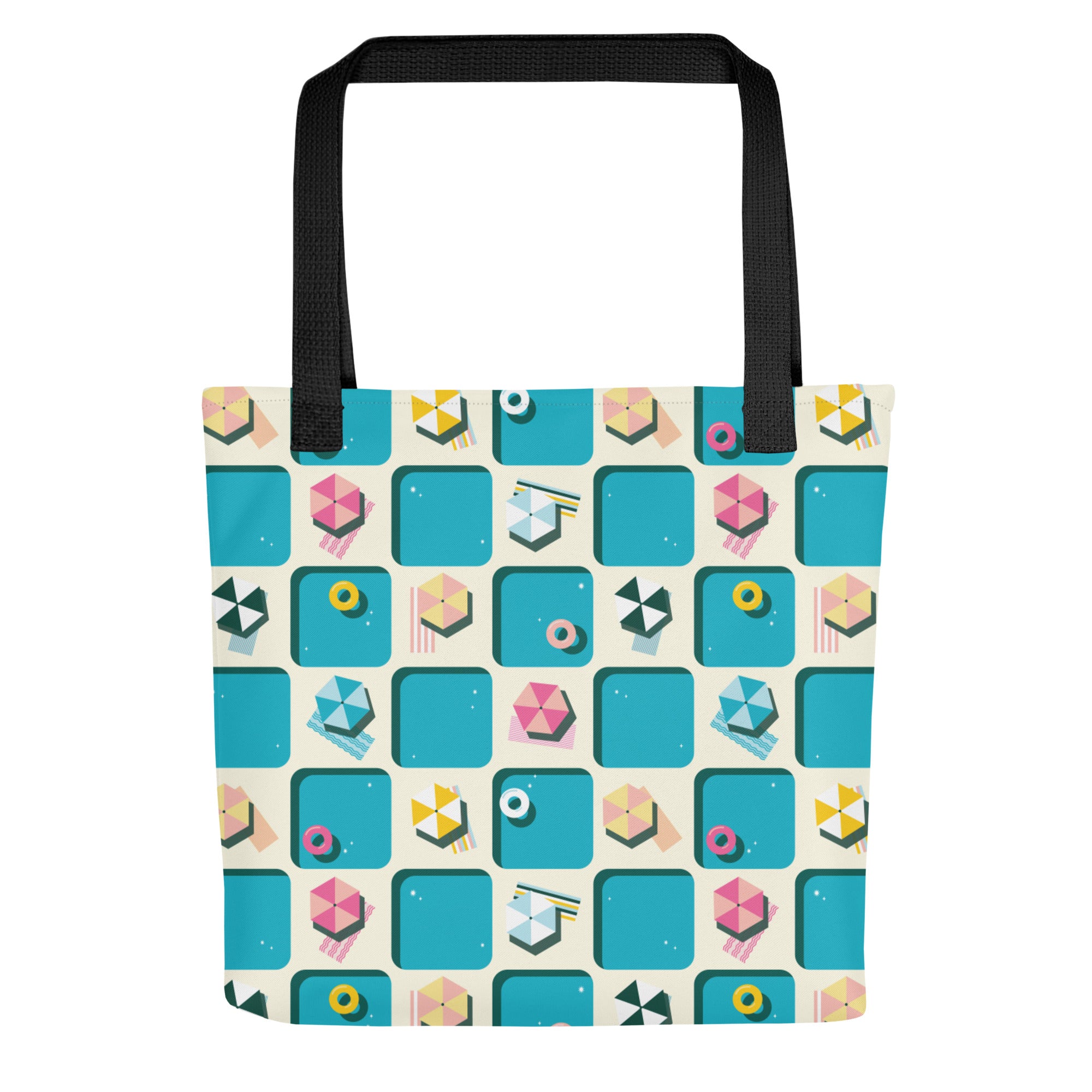 Cabana Chill Poolside Tote Bag (Double Sided Design)