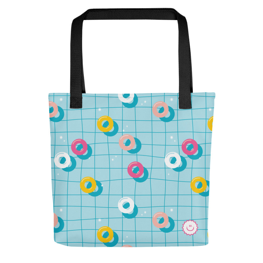 Cabana Chill Poolside Tote Bag (Double Sided Design)