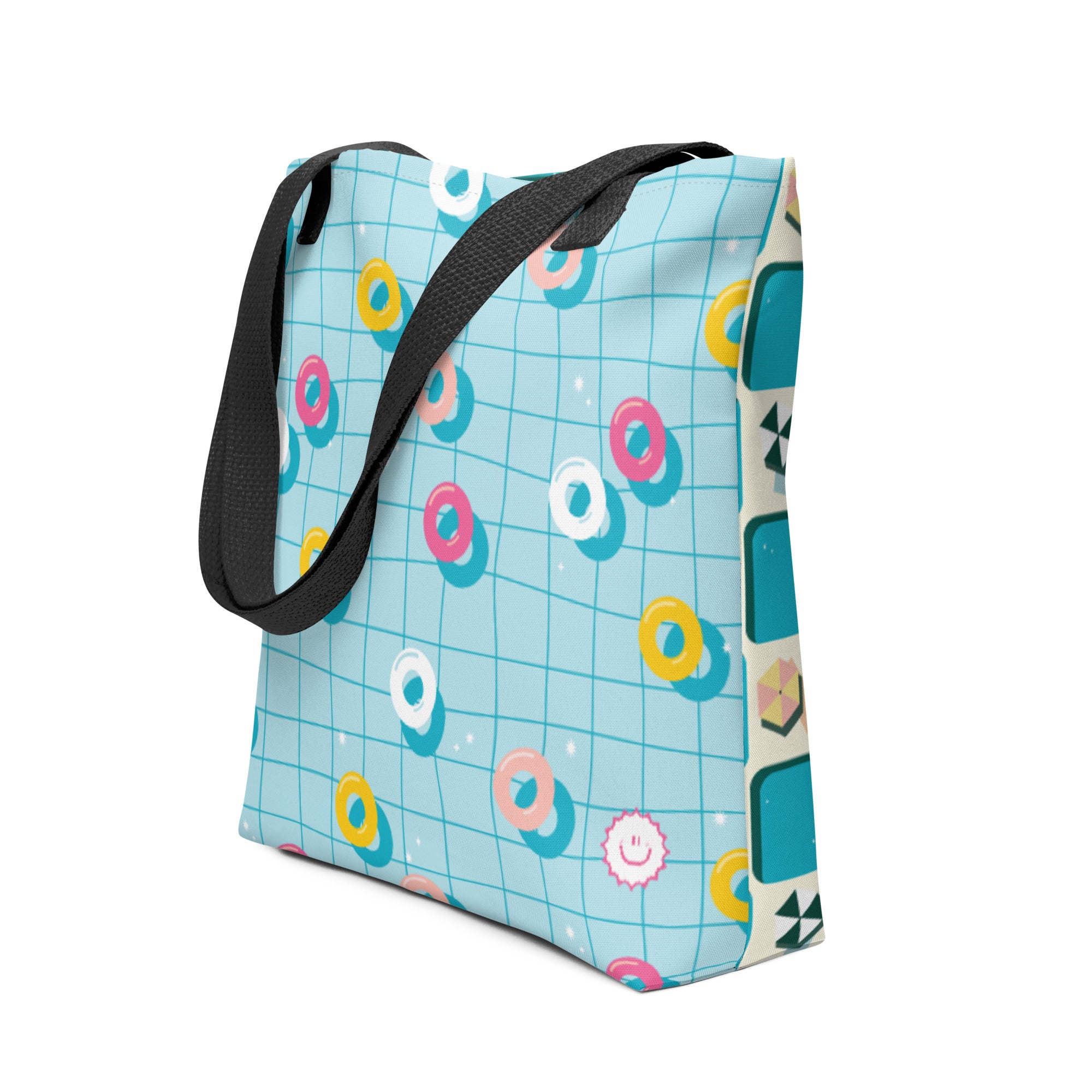 Cabana Chill Poolside Tote Bag (Double Sided Design)