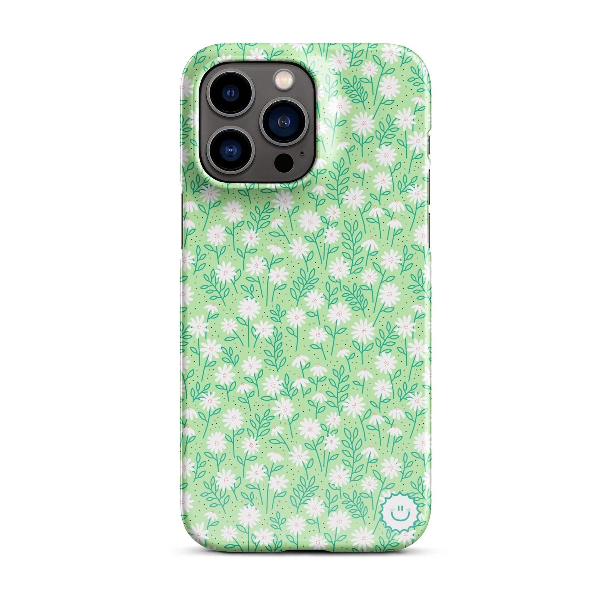 Peachy Keen Daisy Dot Snap Case for iPhone