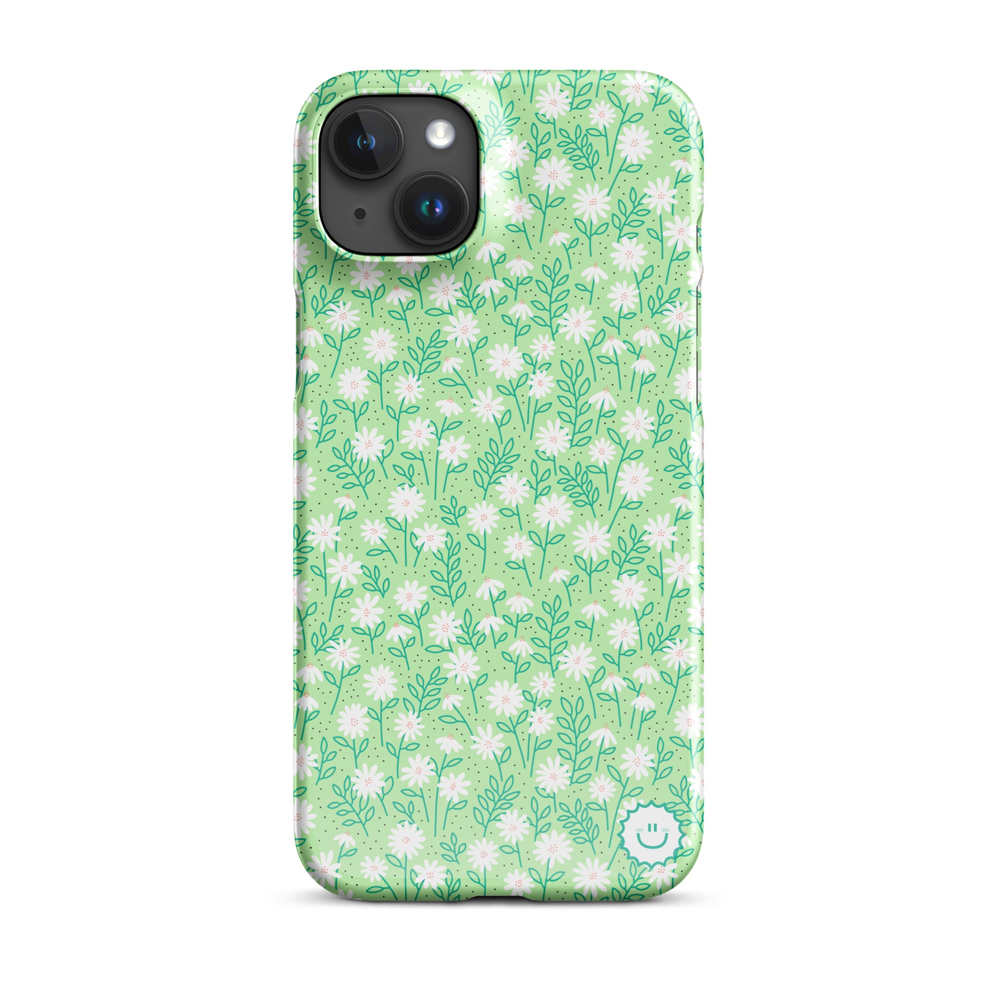 Peachy Keen Daisy Dot Snap Case for iPhone