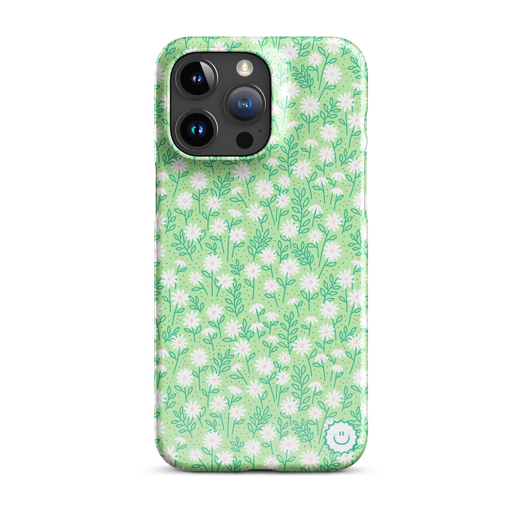 Peachy Keen Daisy Dot Snap Case for iPhone