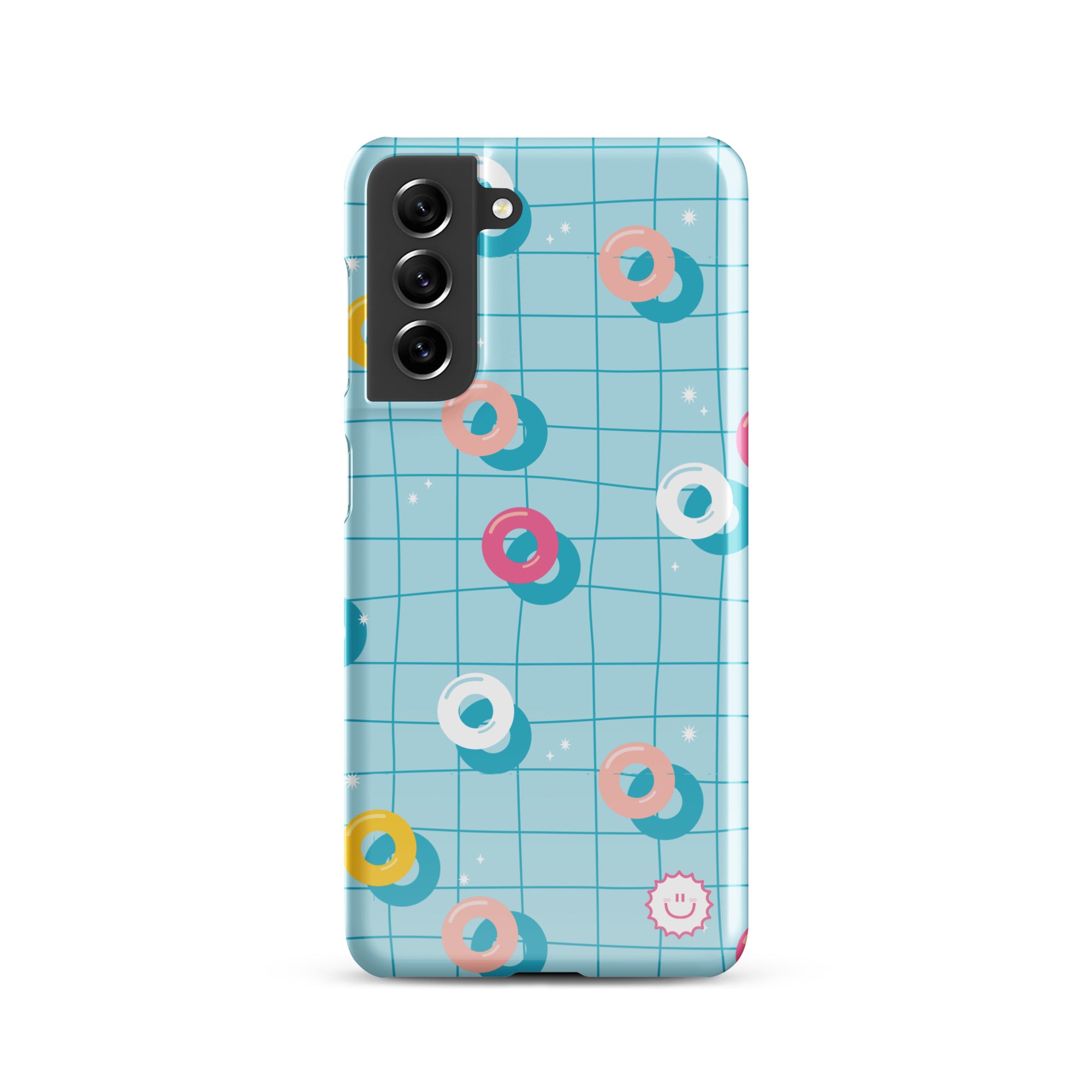 Cabana Chill Pool Floats Snap Case for Samsung