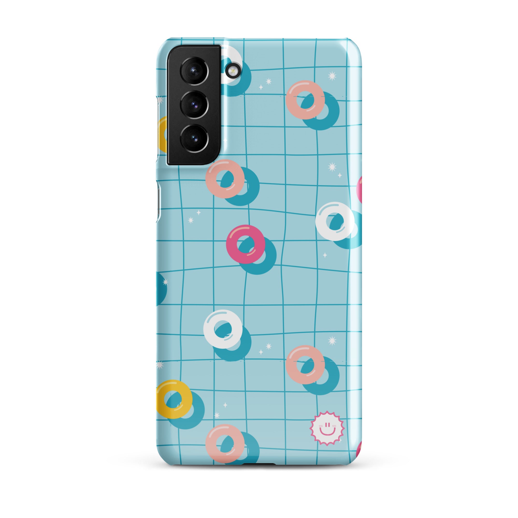 Cabana Chill Pool Floats Snap Case for Samsung