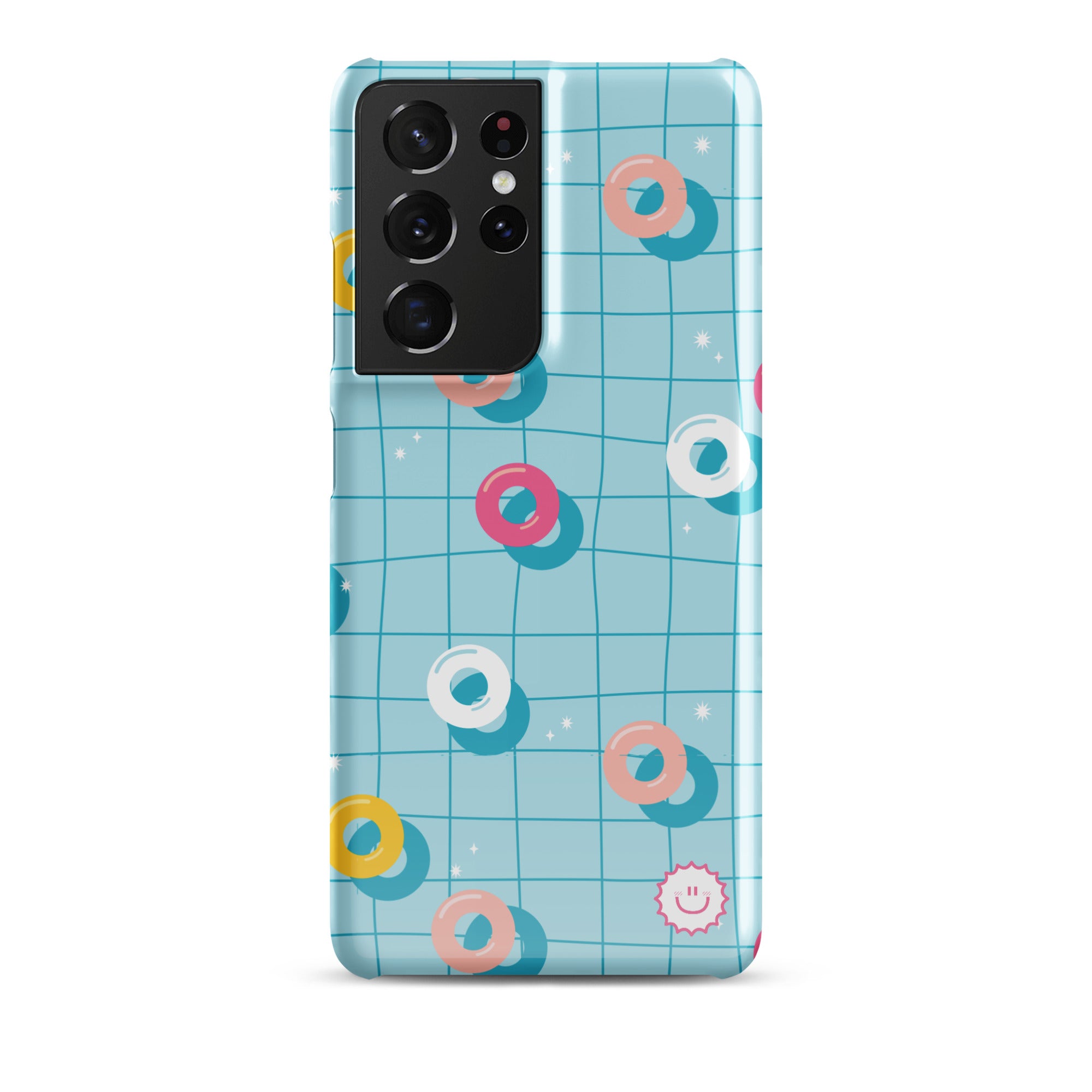 Cabana Chill Pool Floats Snap Case for Samsung