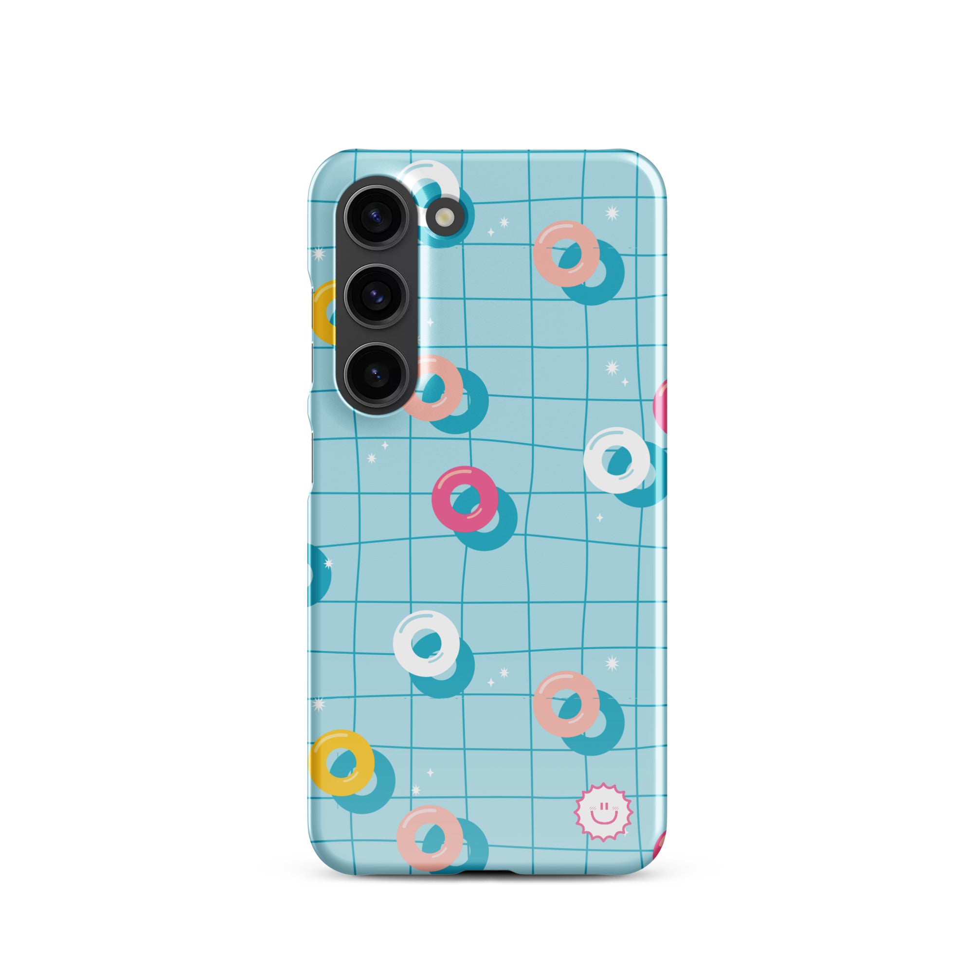 Cabana Chill Pool Floats Snap Case for Samsung