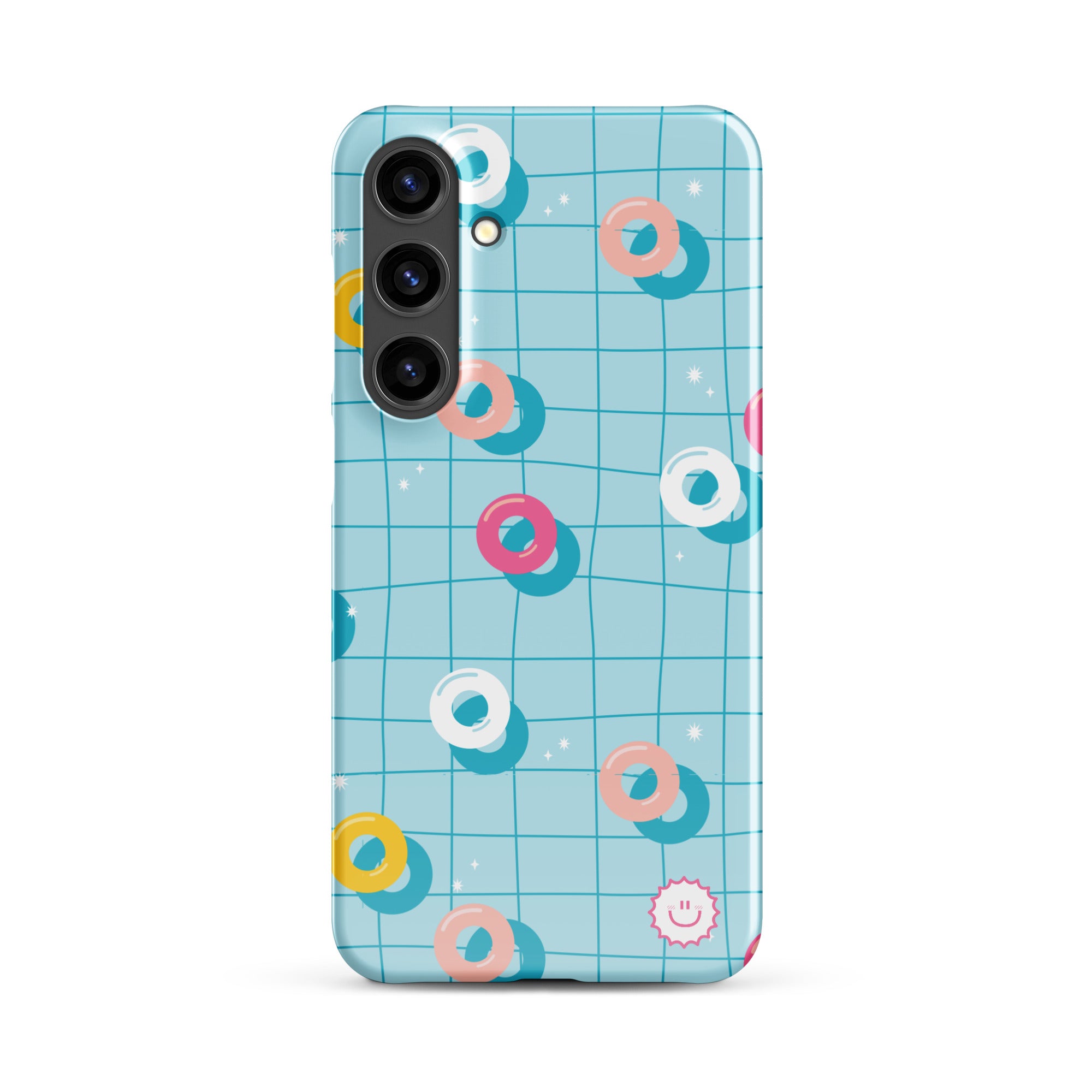 Cabana Chill Pool Floats Snap Case for Samsung