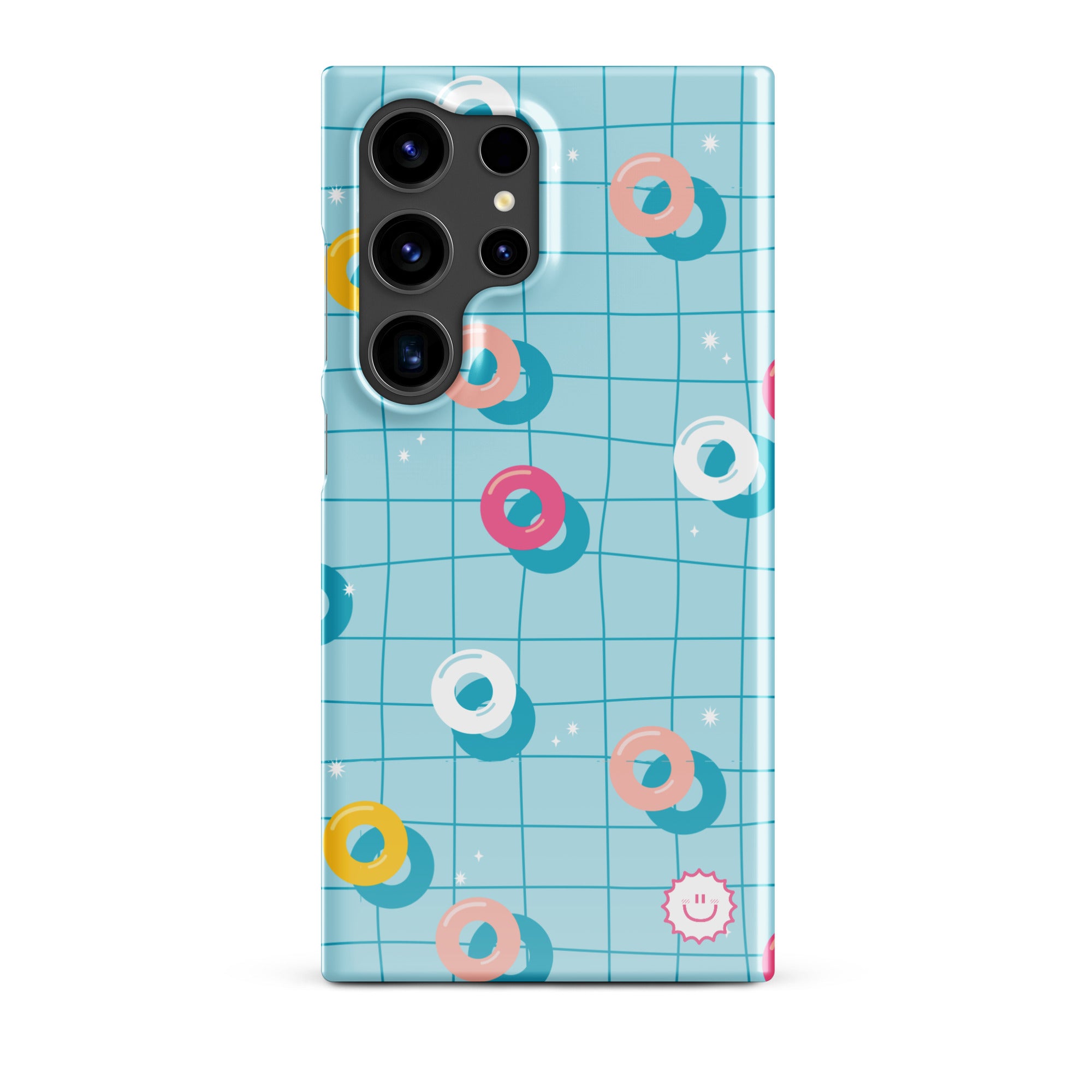 Cabana Chill Pool Floats Snap Case for Samsung