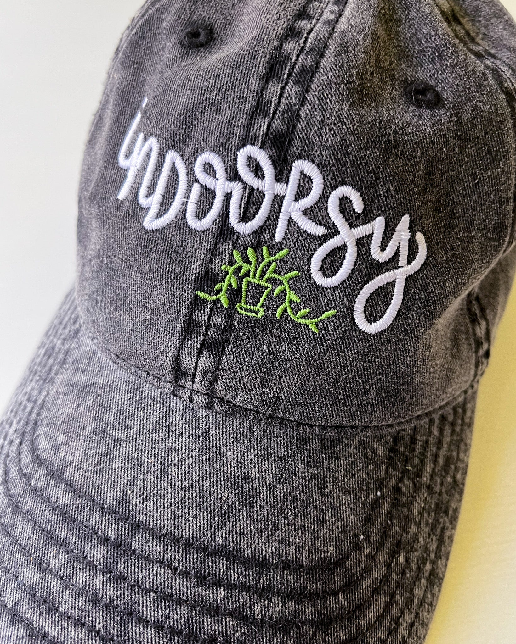 Indoorsy Potted Plant Embroidered Dad Hat