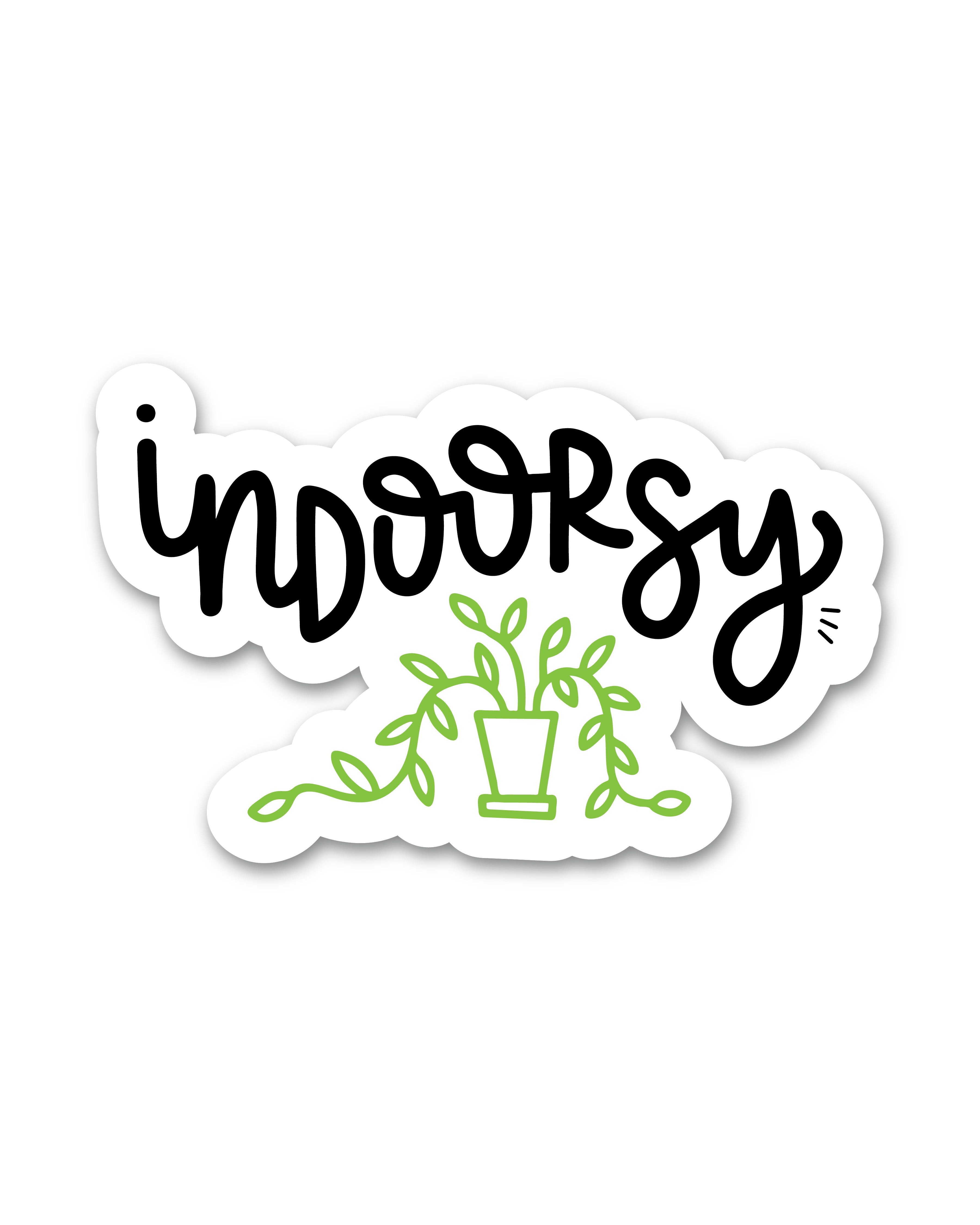 Indoorsy Potted Plant Sticker