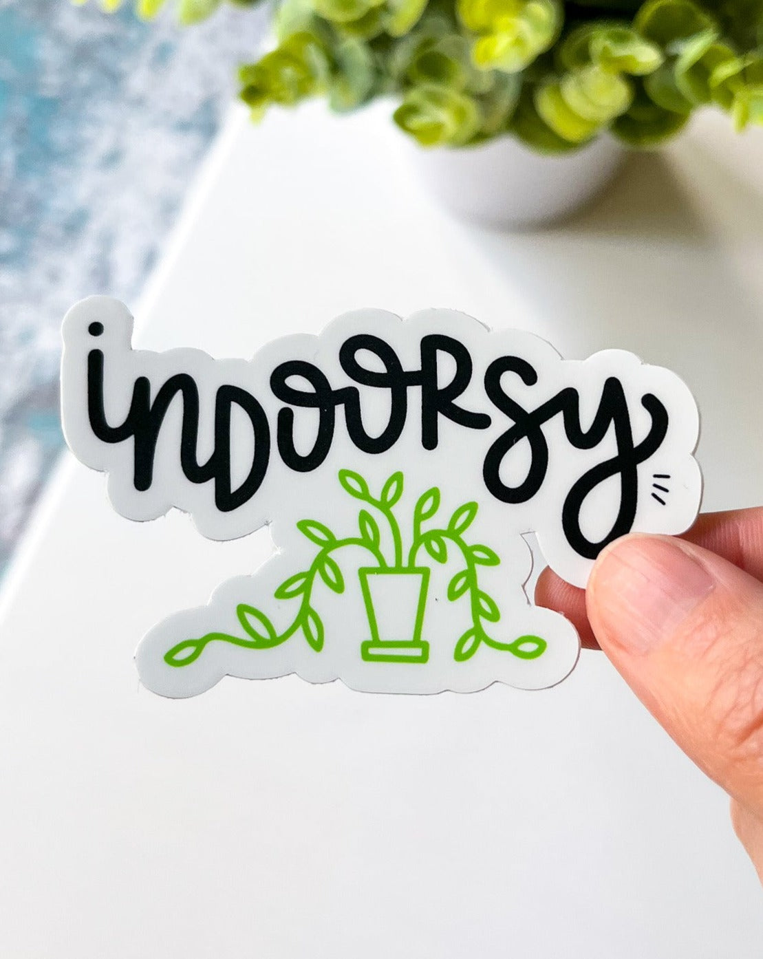 Indoorsy Potted Plant Sticker